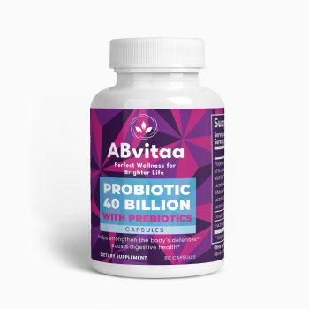 Probiotic 40 Billion with Prebiotics ABvitaa