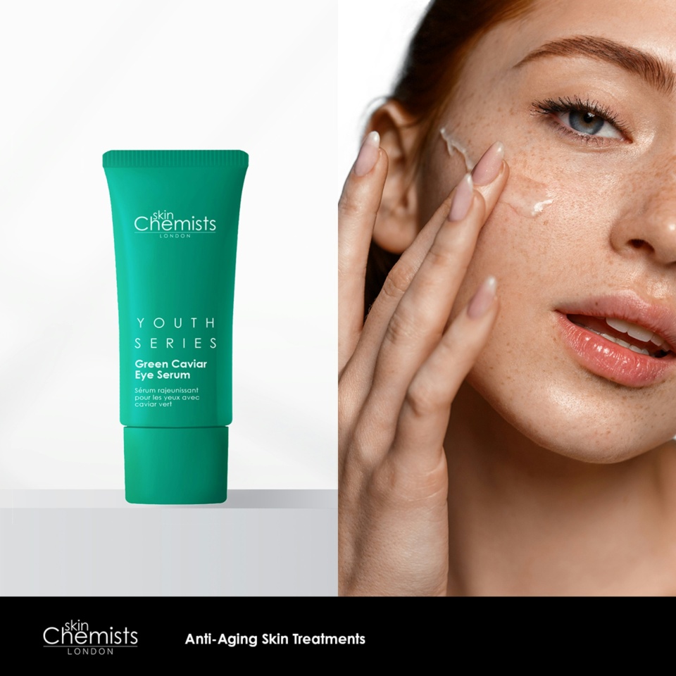 SkinChemists Youth Series Green Caviar Eye Serum 15ml - Image 5