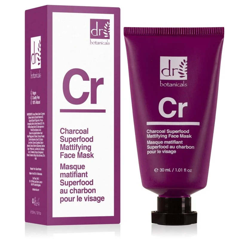 Charcoal Superfood Mattifying Face Mask 2 fl oz - Image 2