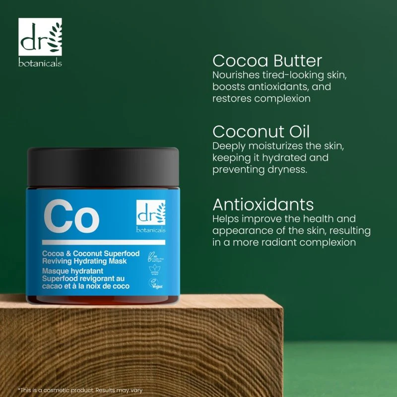 Cocoa & Coconut Superfood Reviving Hydrating Mask 2 fl oz - Image 6