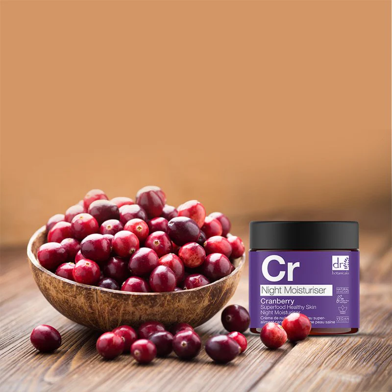 Cranberry Superfood Healthy Skin Night Moisturizer 2 fl oz - Image 5