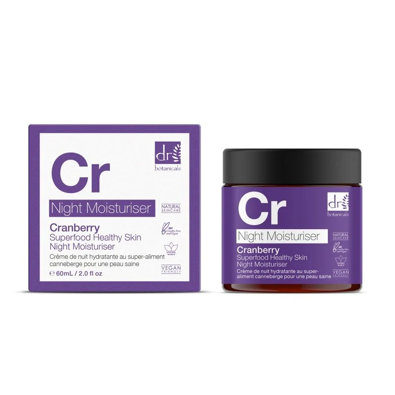 Cranberry Superfood Healthy Skin Night Moisturizer 2 fl oz - Image 4