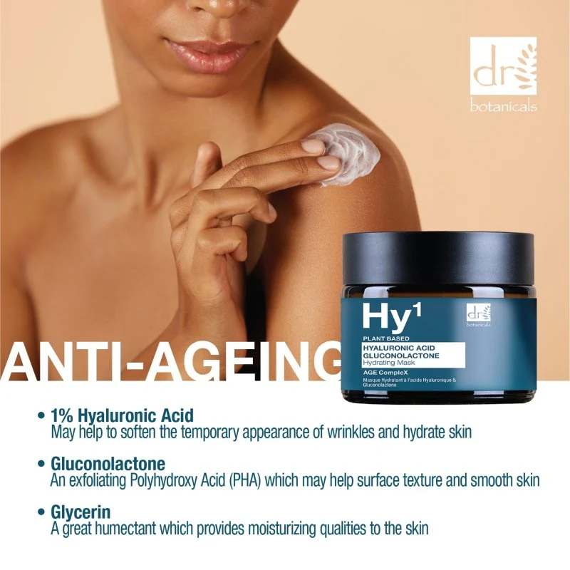 Hyaluronic Acid 1% & Gluconolactone Mask 2 fl oz - Image 3