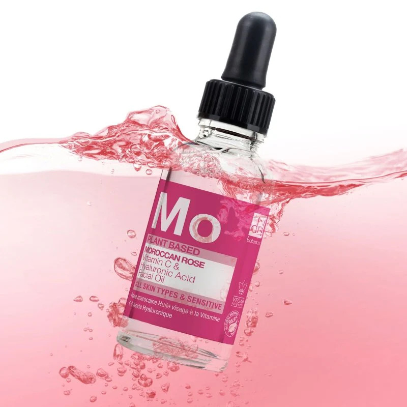 Moroccan Rose Facial Serum with Hyaluronic Acid & Vitamin C 30ml - Image 3