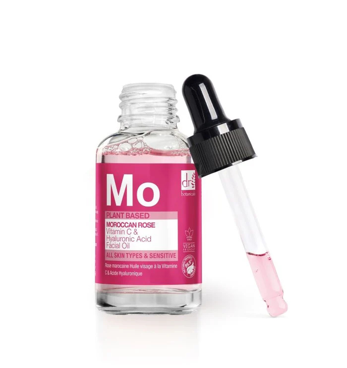 Moroccan Rose Facial Serum with Hyaluronic Acid & Vitamin C 30ml - Image 4