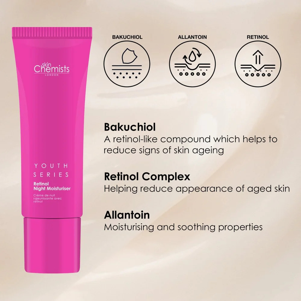 Retinol Bakuchiol Night Moisturizer 50ml v2 - Image 3