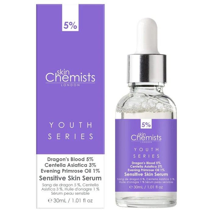 Sensitive Skin - Dragon's Blood 5%, Centella Asistica 3%, Evening Primrose Oil 1%
