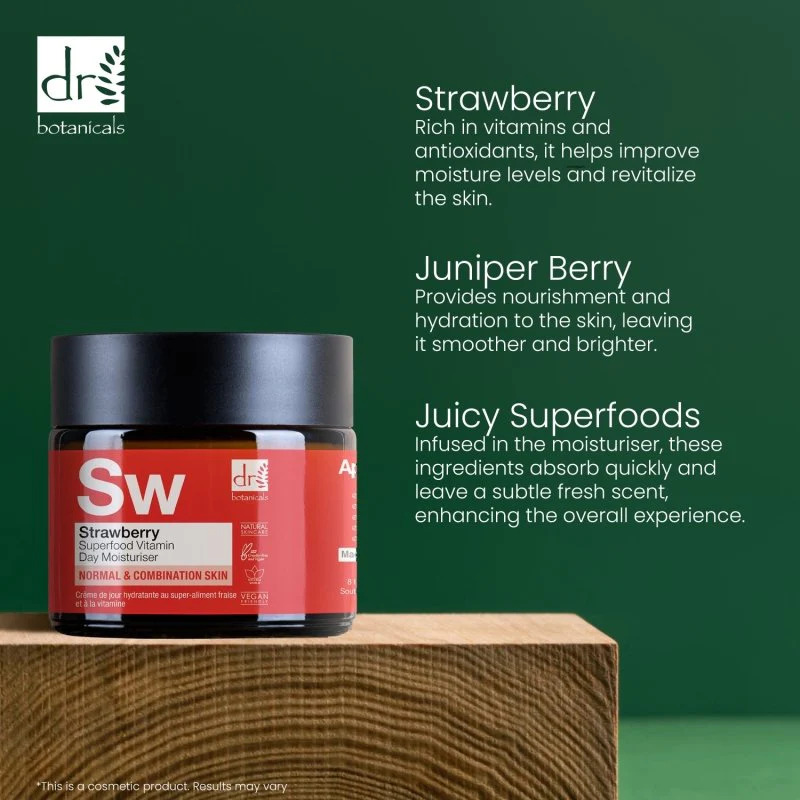 Strawberry Superfood Vitamin C Day Moisturizer - Image 5