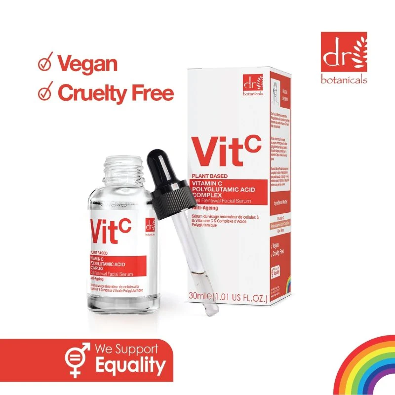 Vitamin C 3% & Polyglutamic Acid Complex & 1% Brightening Facial Serum 30ml - Image 3