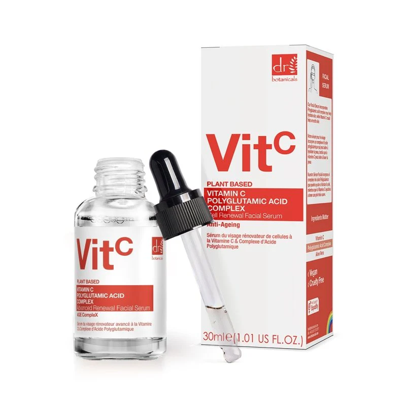Vitamin C 3% & Polyglutamic Acid Complex 1% & Brightening Facial Serum 1.01 fl oz